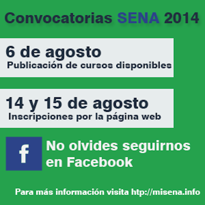 SENA SOFIA Plus IV Convocatoria