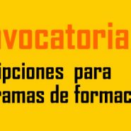 Inscripciones SENA IV convocatoria 2017
