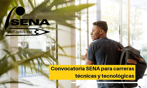II convocatoria SENA en carreras técnicas